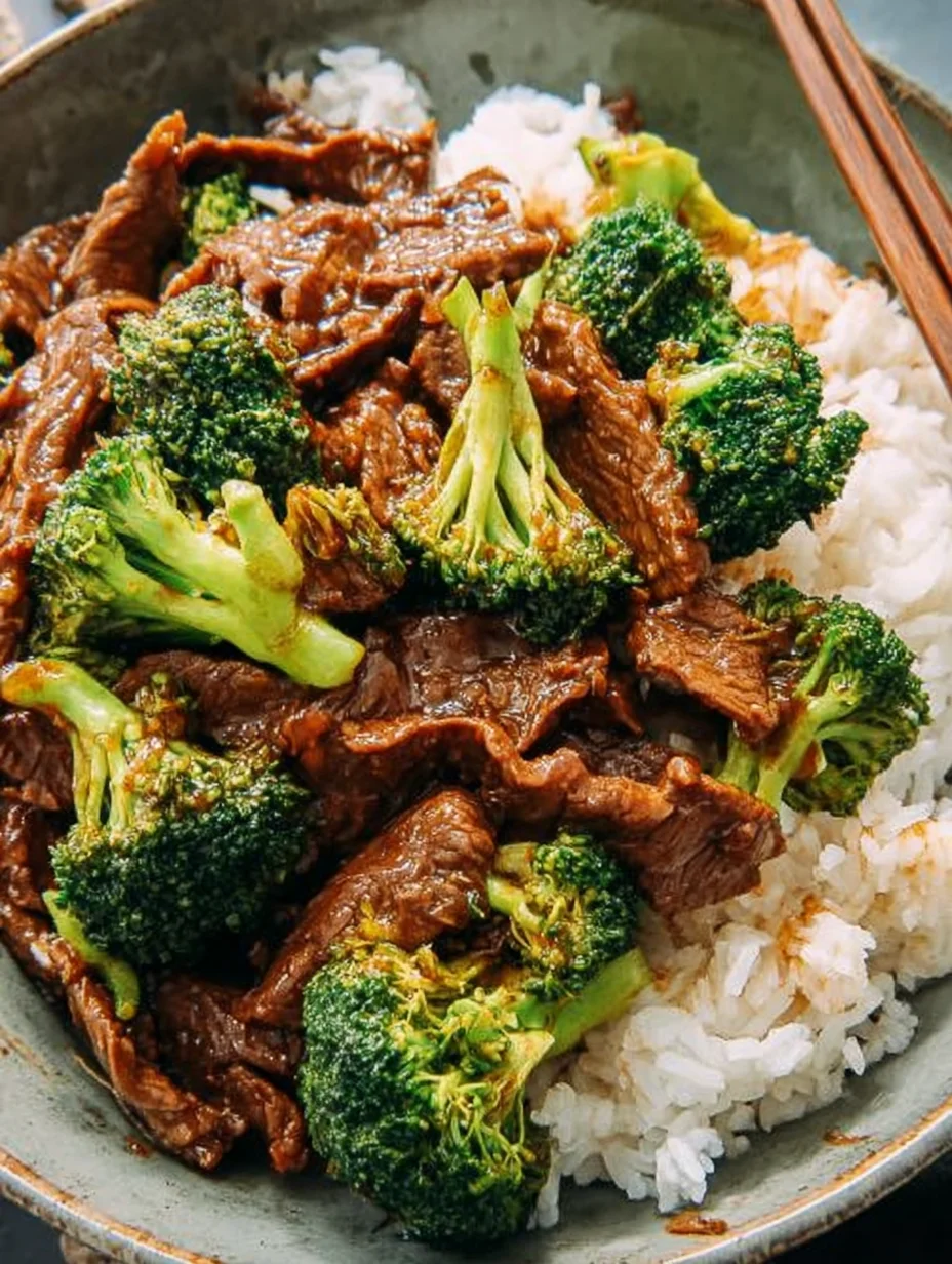 Chinese Beef and Broccoli