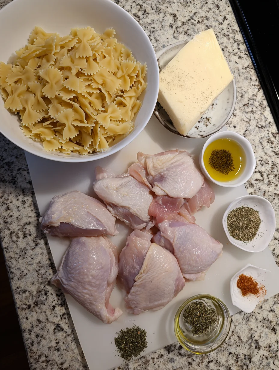 Creamy Chicken and Corn Pasta with Bacon
