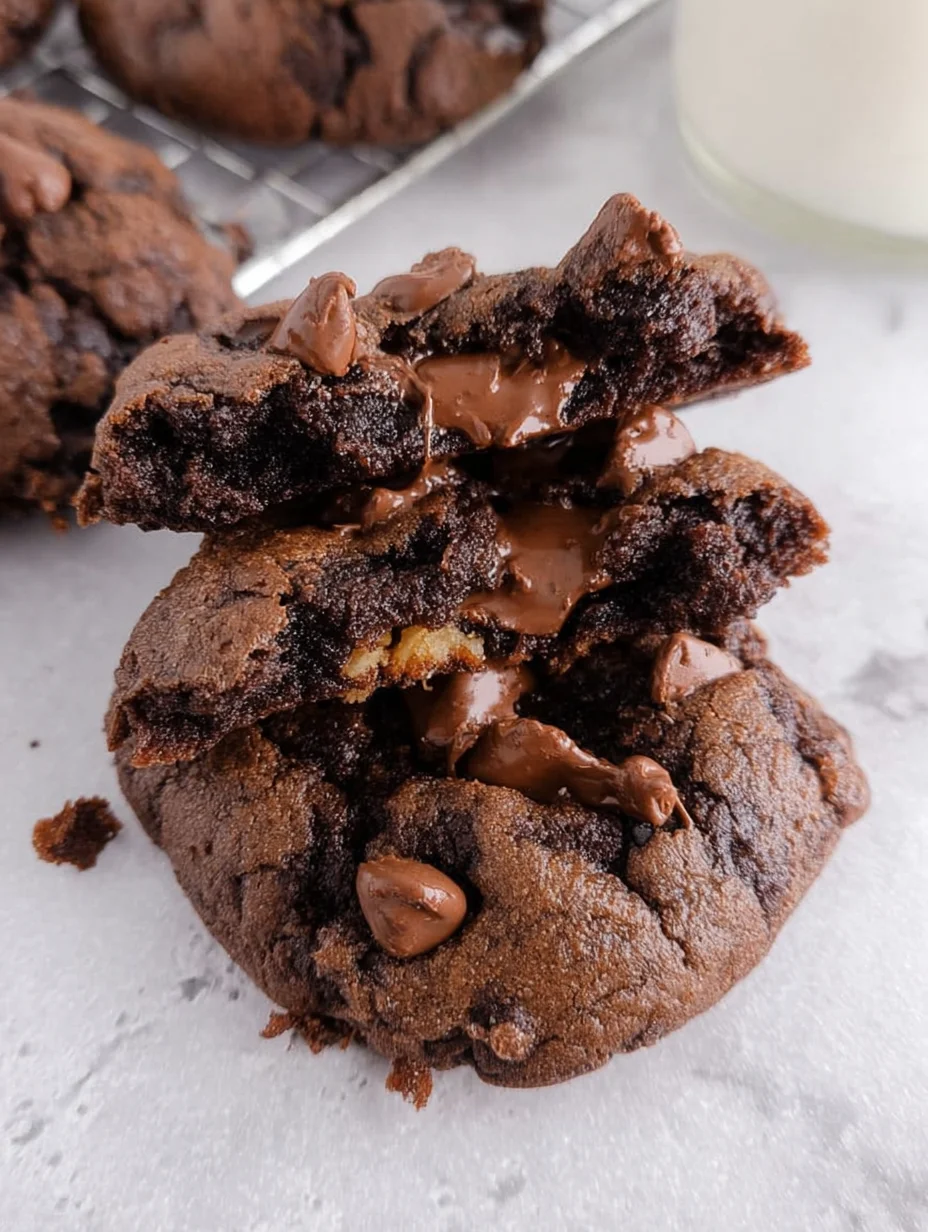 Crumbl Dark Dream Cookies