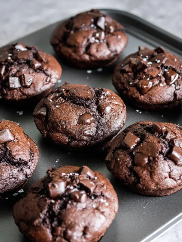 Double Chocolate Chip Muffins
