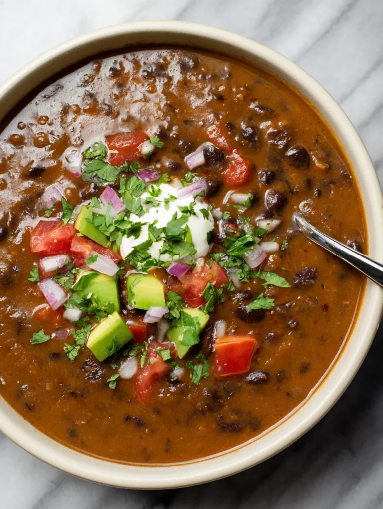 Easy Black Bean Soup