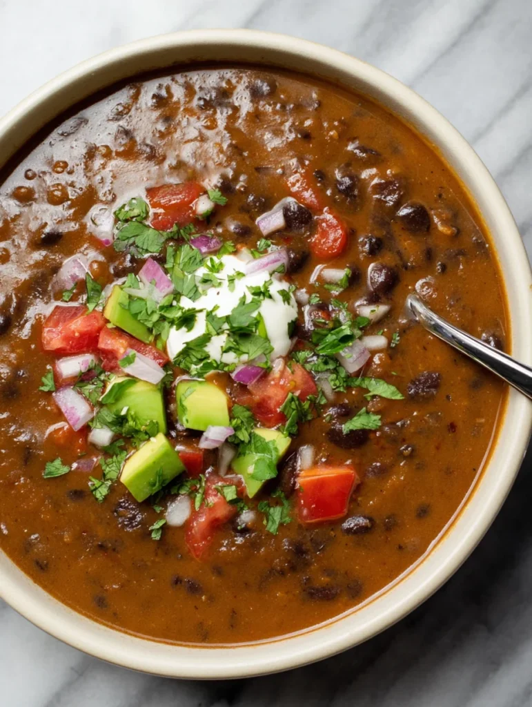 Easy Black Bean Soup