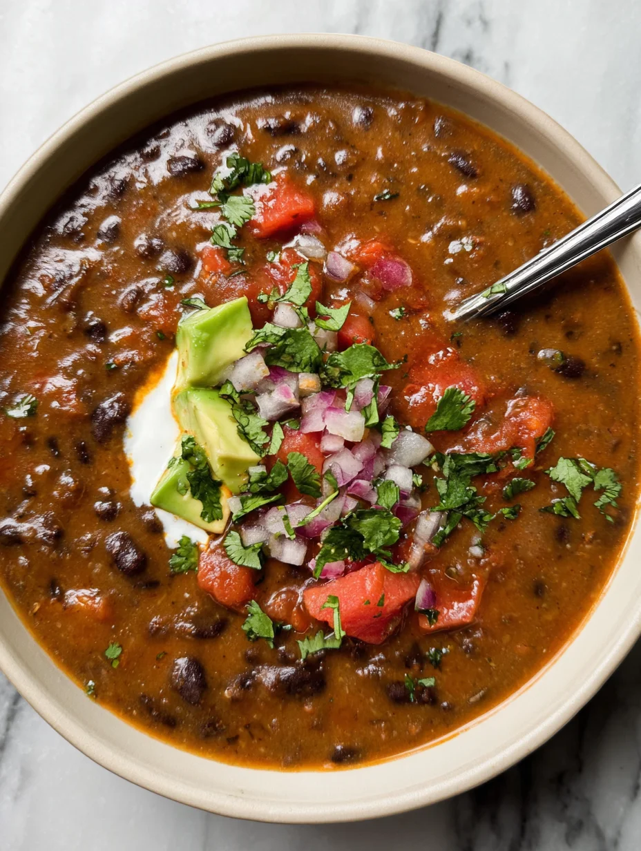 Easy Black Bean Soup