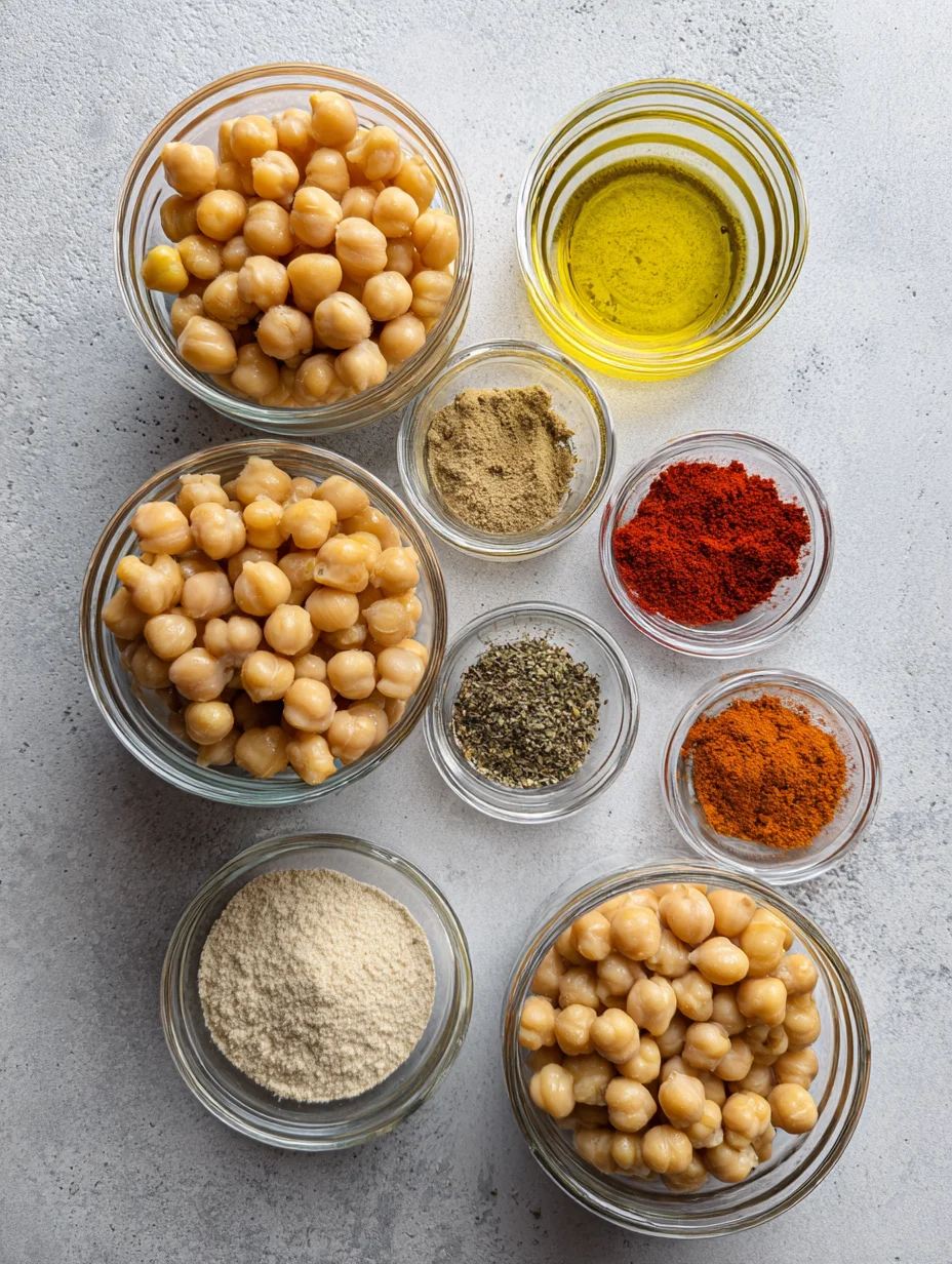 Easy Crispy Oven Roasted Chickpeas