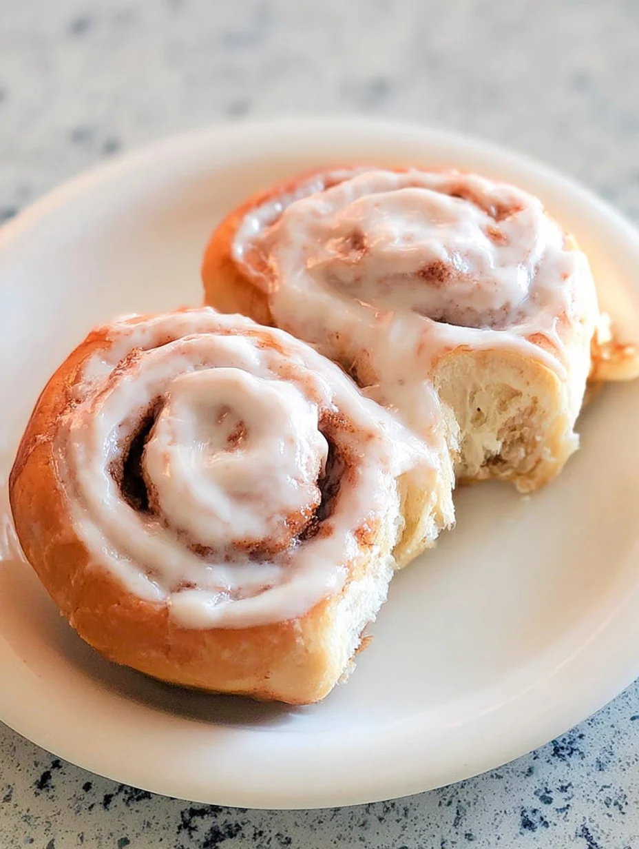 Easy One Hour Cinnamon Rolls