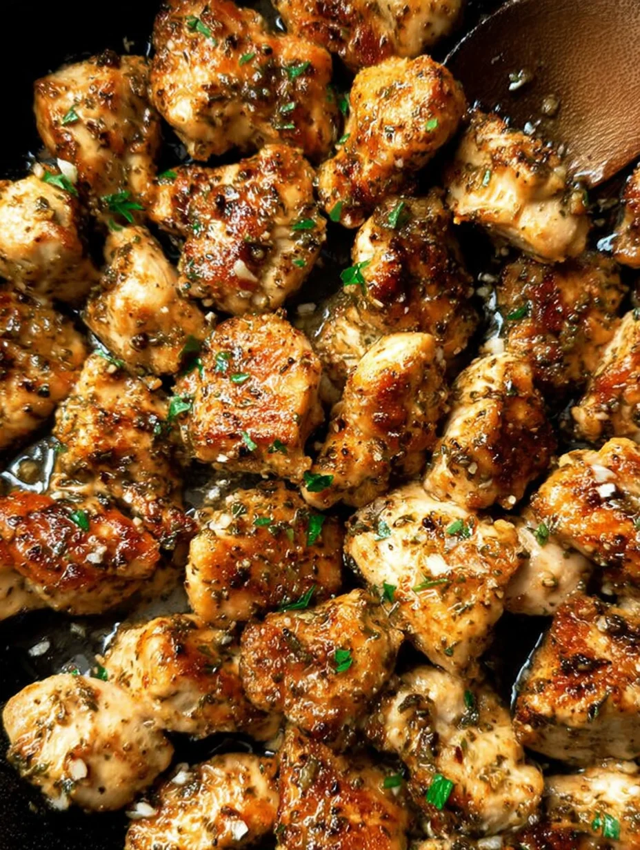 Garlic Butter Chicken Bites