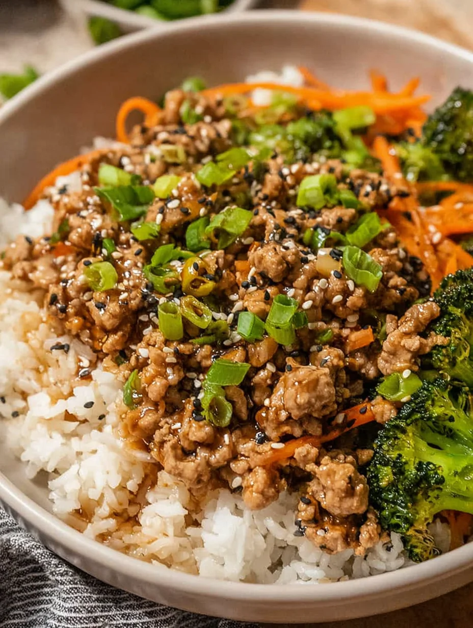 Ground Turkey Teriyaki Stir Fry