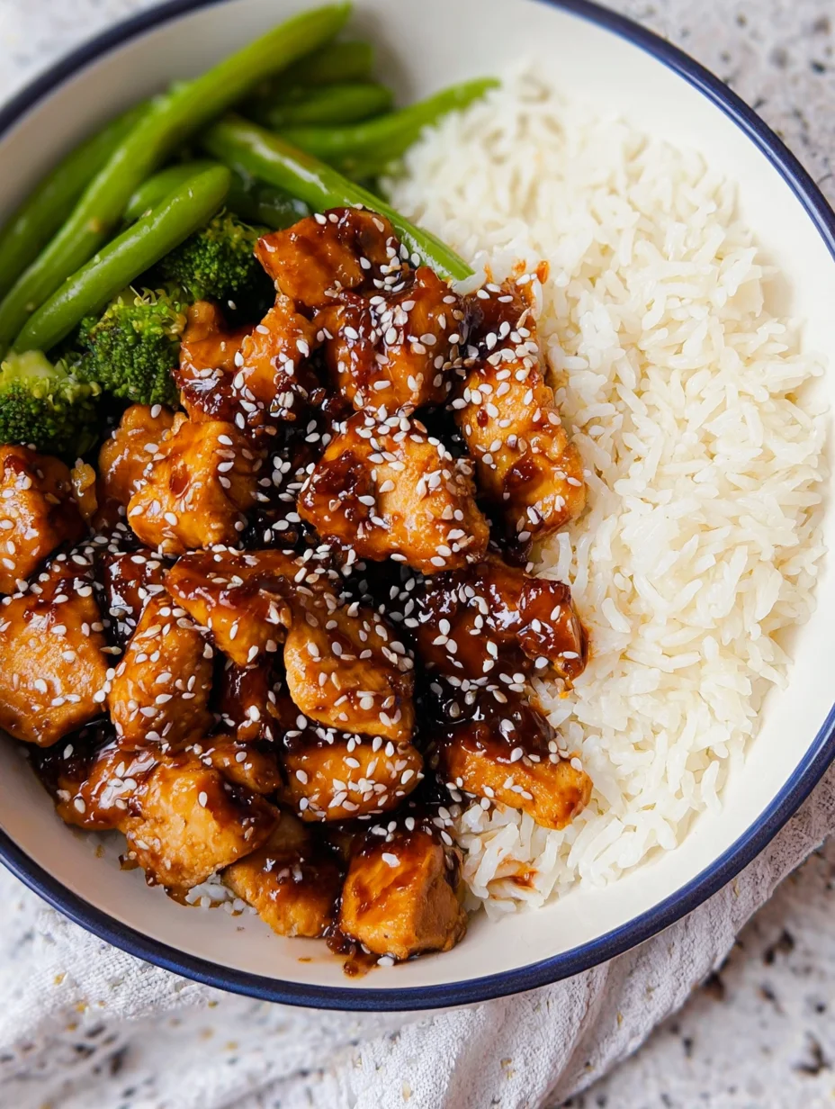 Healthy Sesame Chicken