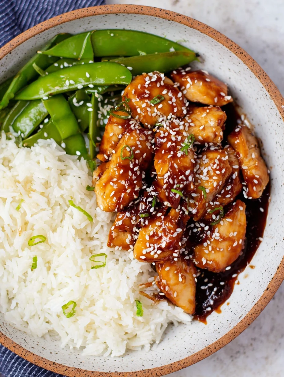 Healthy Sesame Chicken