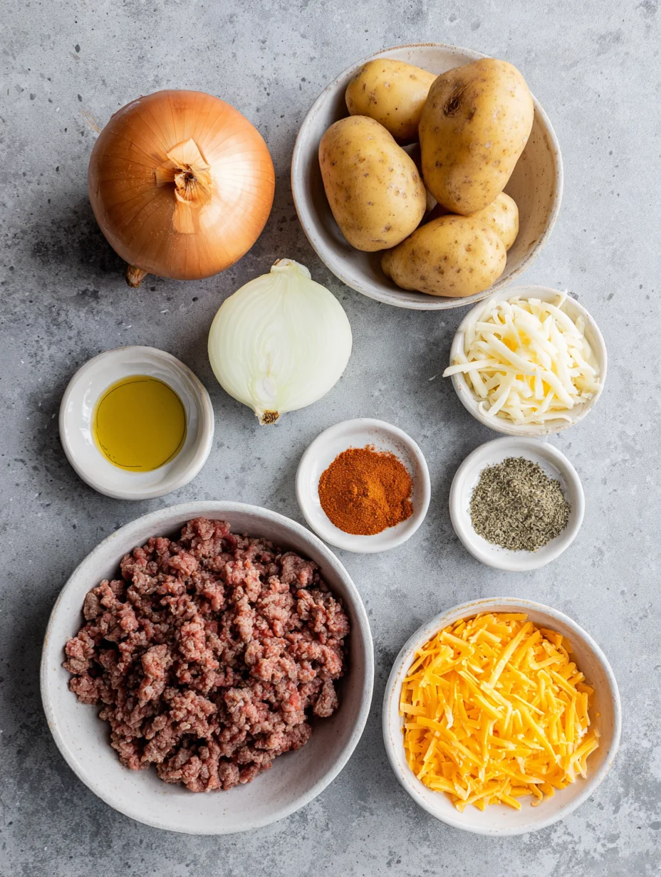 Hobo Casserole Ground Beef