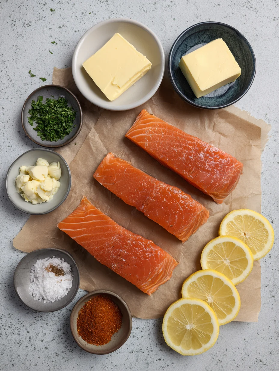 Honey Garlic Butter Baked Salmon