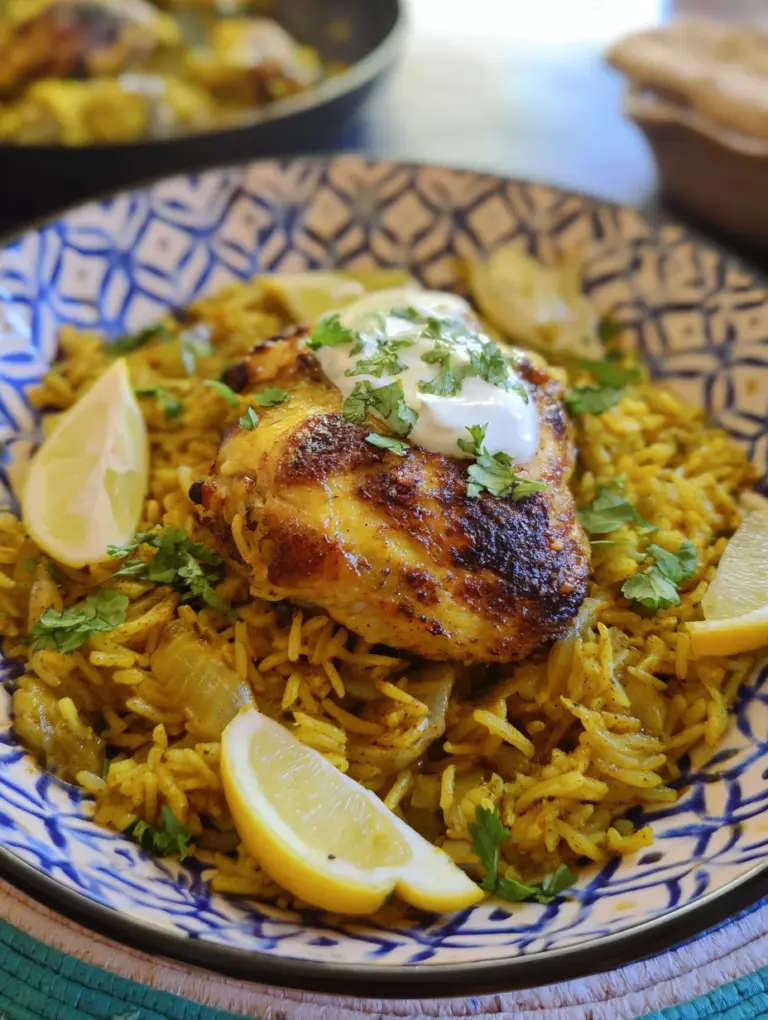 Moroccan Chicken & Rice
