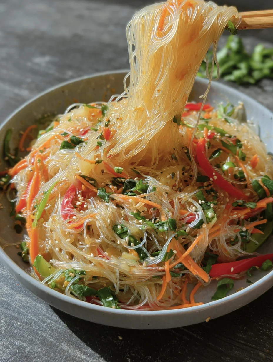 No Cook Noodle Salad