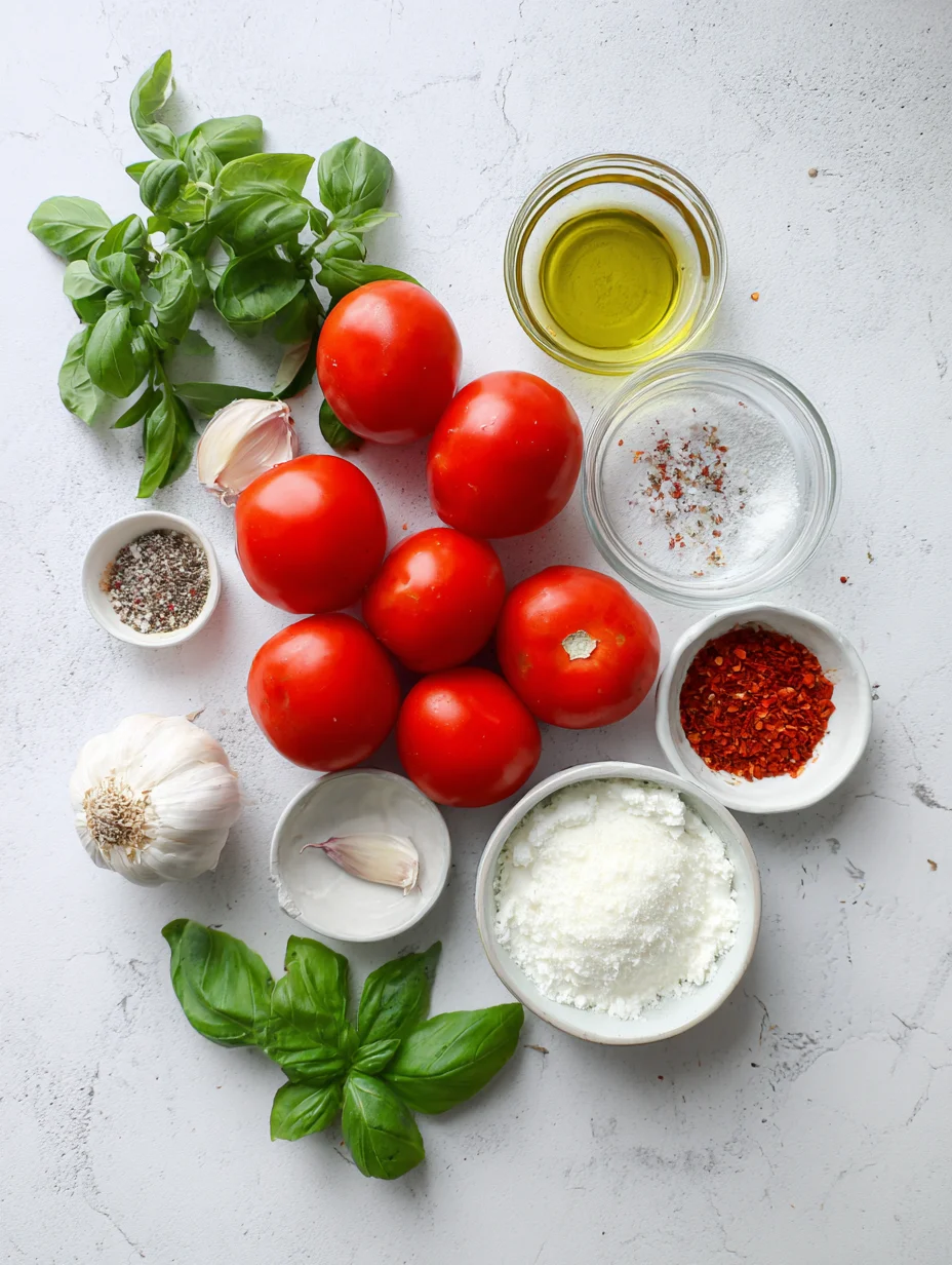 Roasted Tomato and Garlic Ricotta Pasta