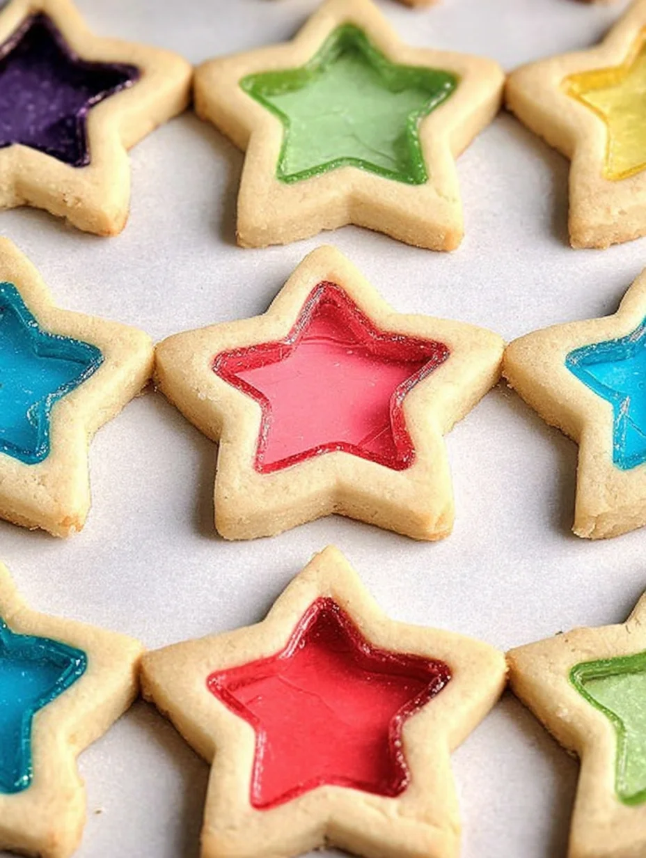 Stained Glass Cookies