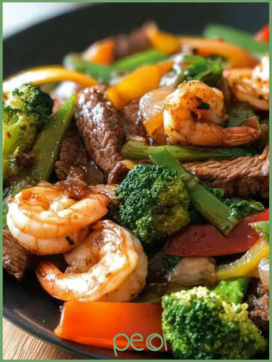 Steak and Shrimp Stir Fry