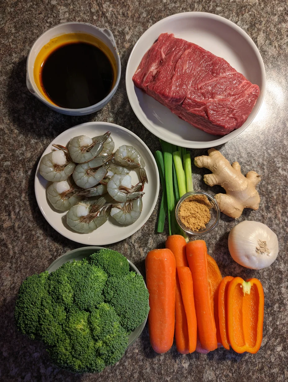 Steak and Shrimp Stir Fry