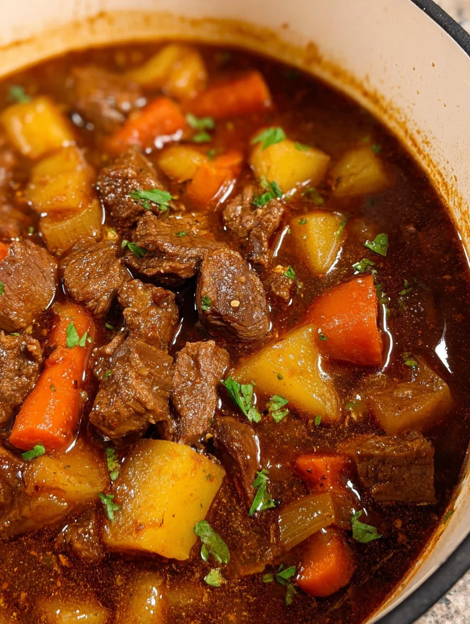 Stove Top Beef Stew