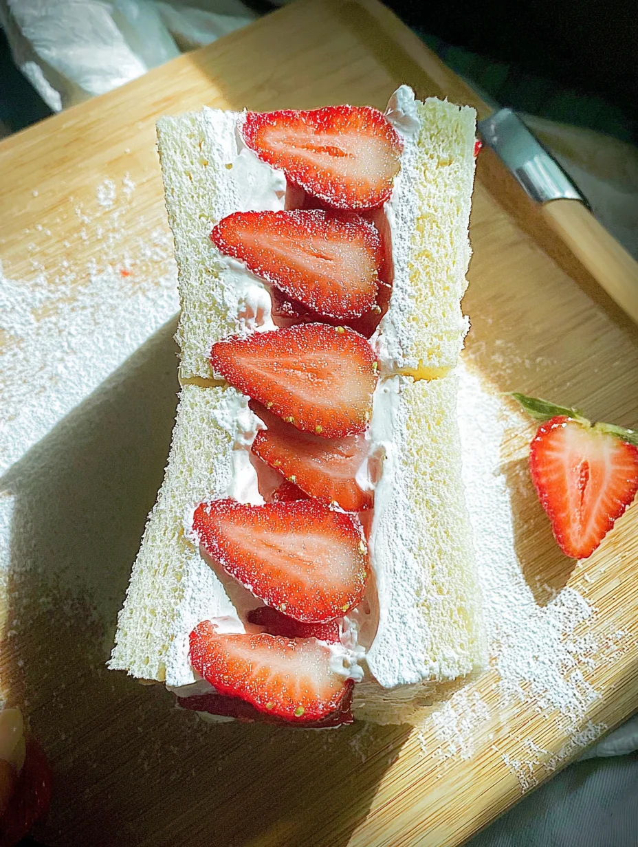 Strawberry Sando