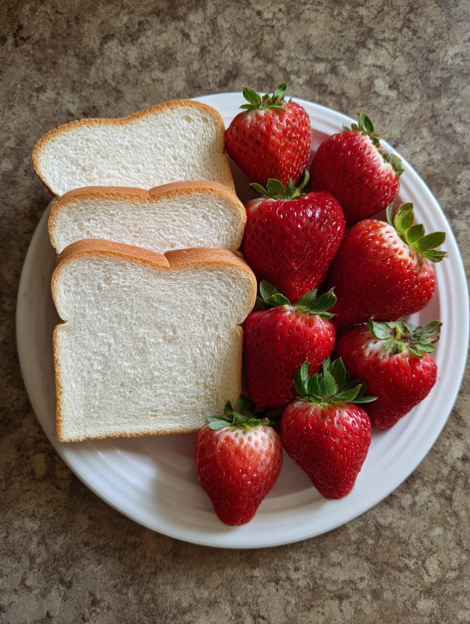 Strawberry Tea Sandwiches