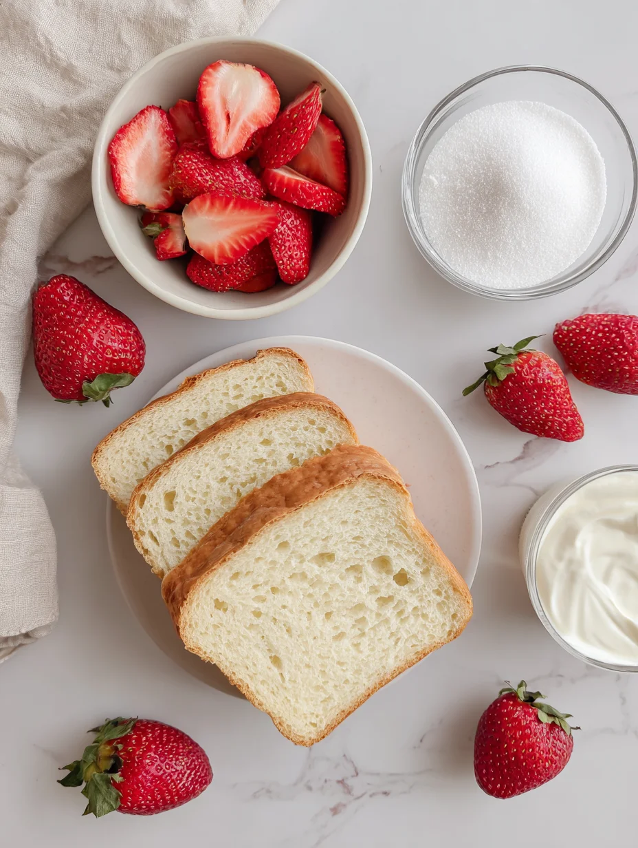 4-ingredient Strawberry Sando