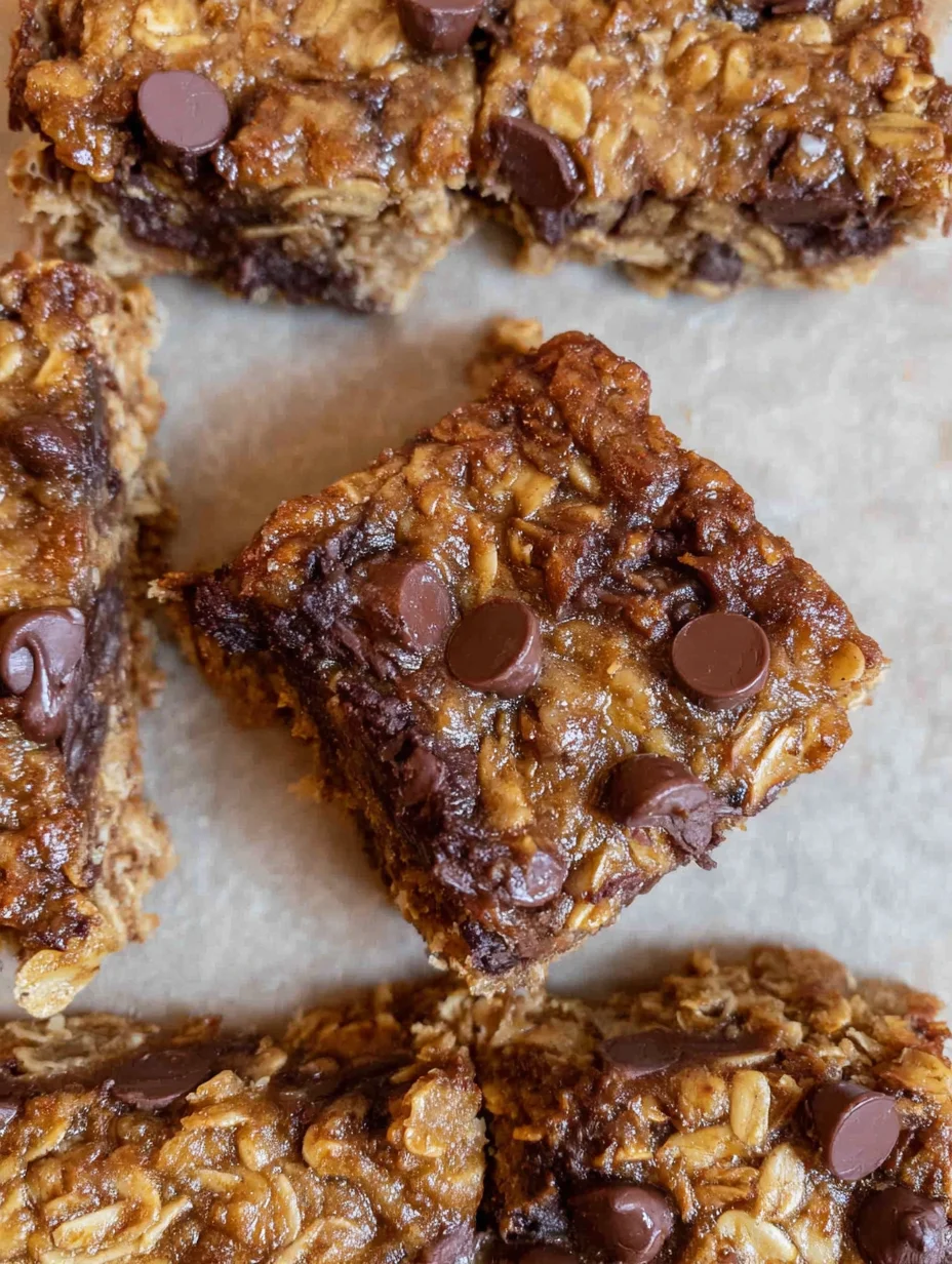 Banana Oatmeal Bars