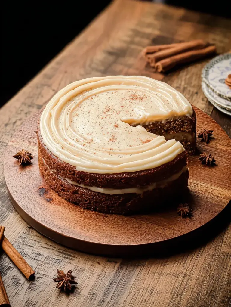 Brown Sugar Chai Cake