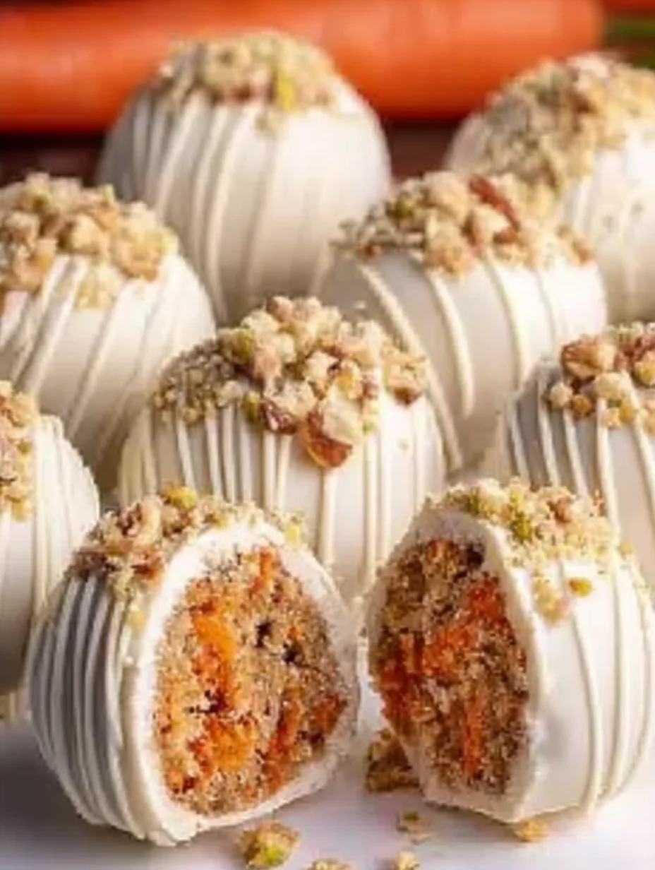 Carrot Cake Truffles