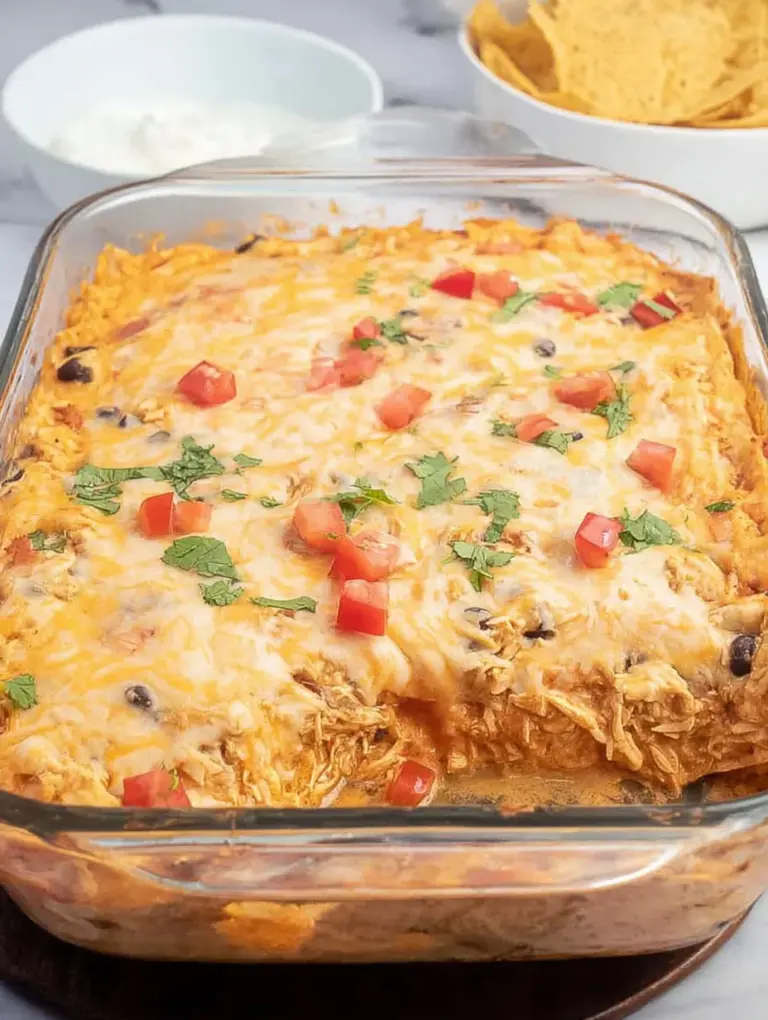 Chicken Taco Casserole