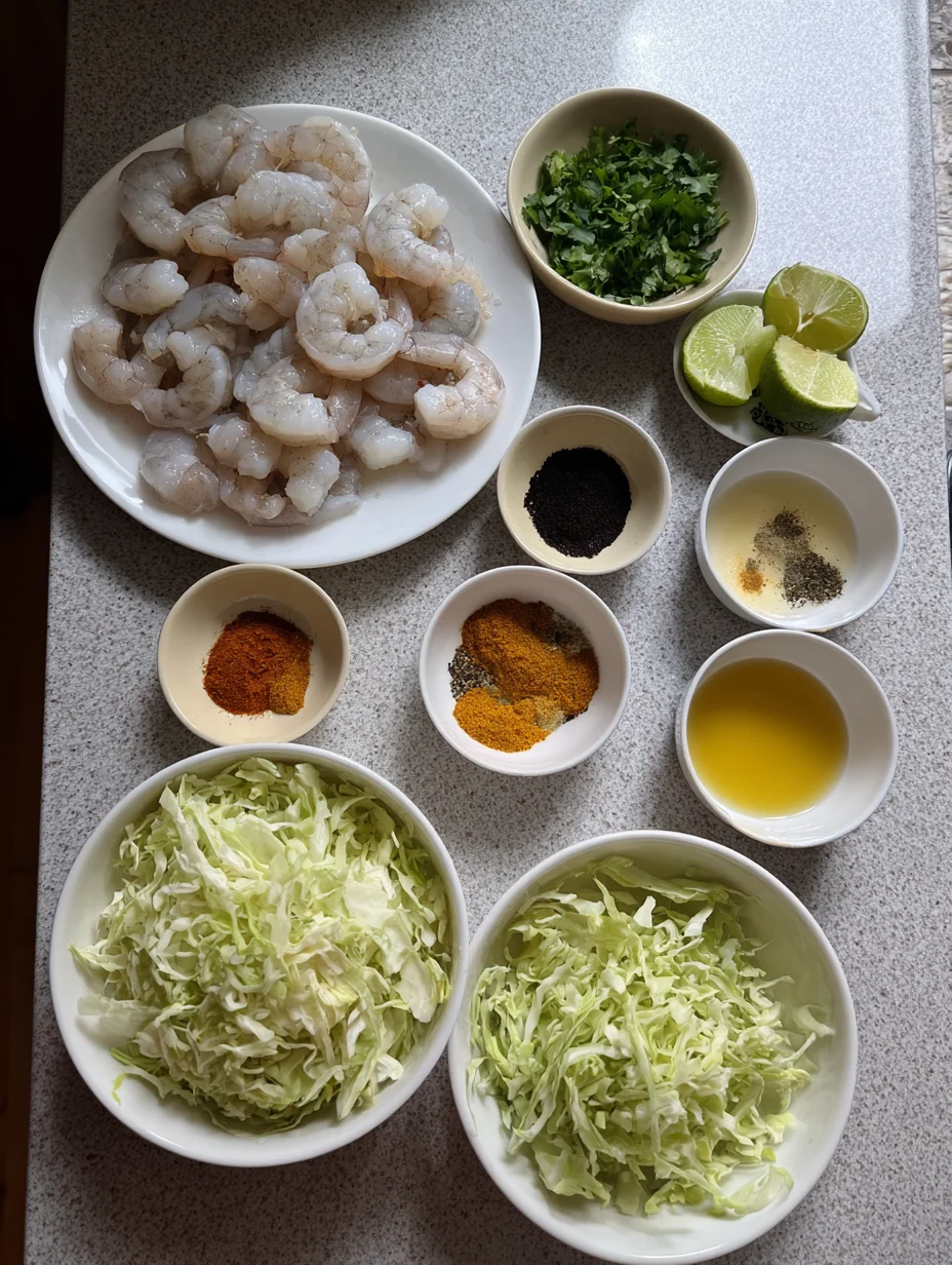 Cilantro Lime Shrimp Tacos