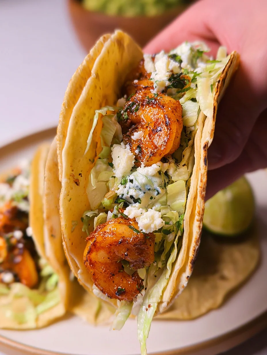Cilantro Lime Shrimp Tacos