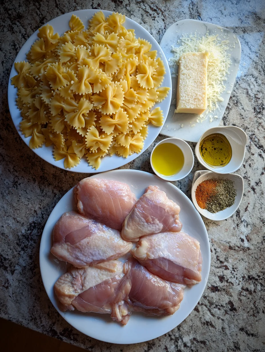 Creamy Chicken and Corn Pasta with Bacon
