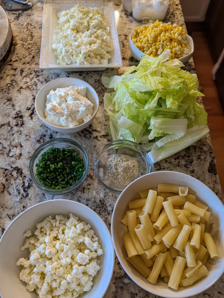 Creamy Street Corn Pasta Salad