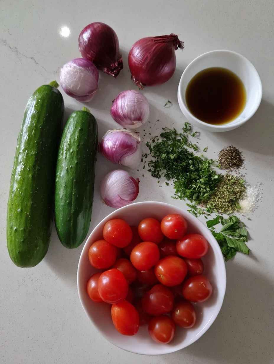 Cucumber Tomato Salad