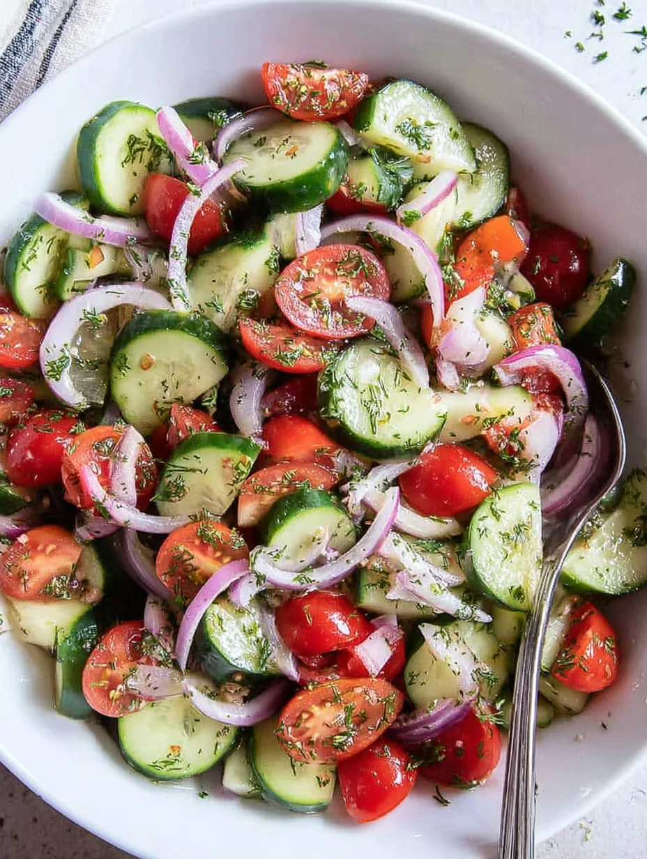 Cucumber Tomato Salad