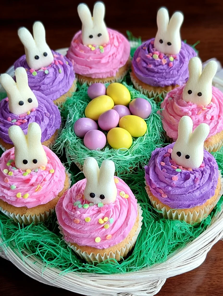 Easter Basket Cupcakes