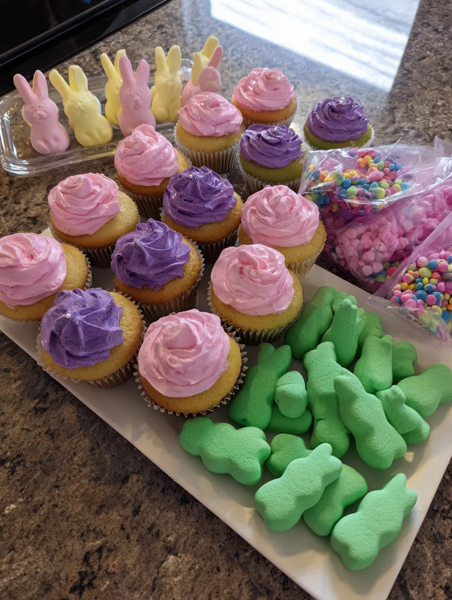 Easter Basket Cupcakes