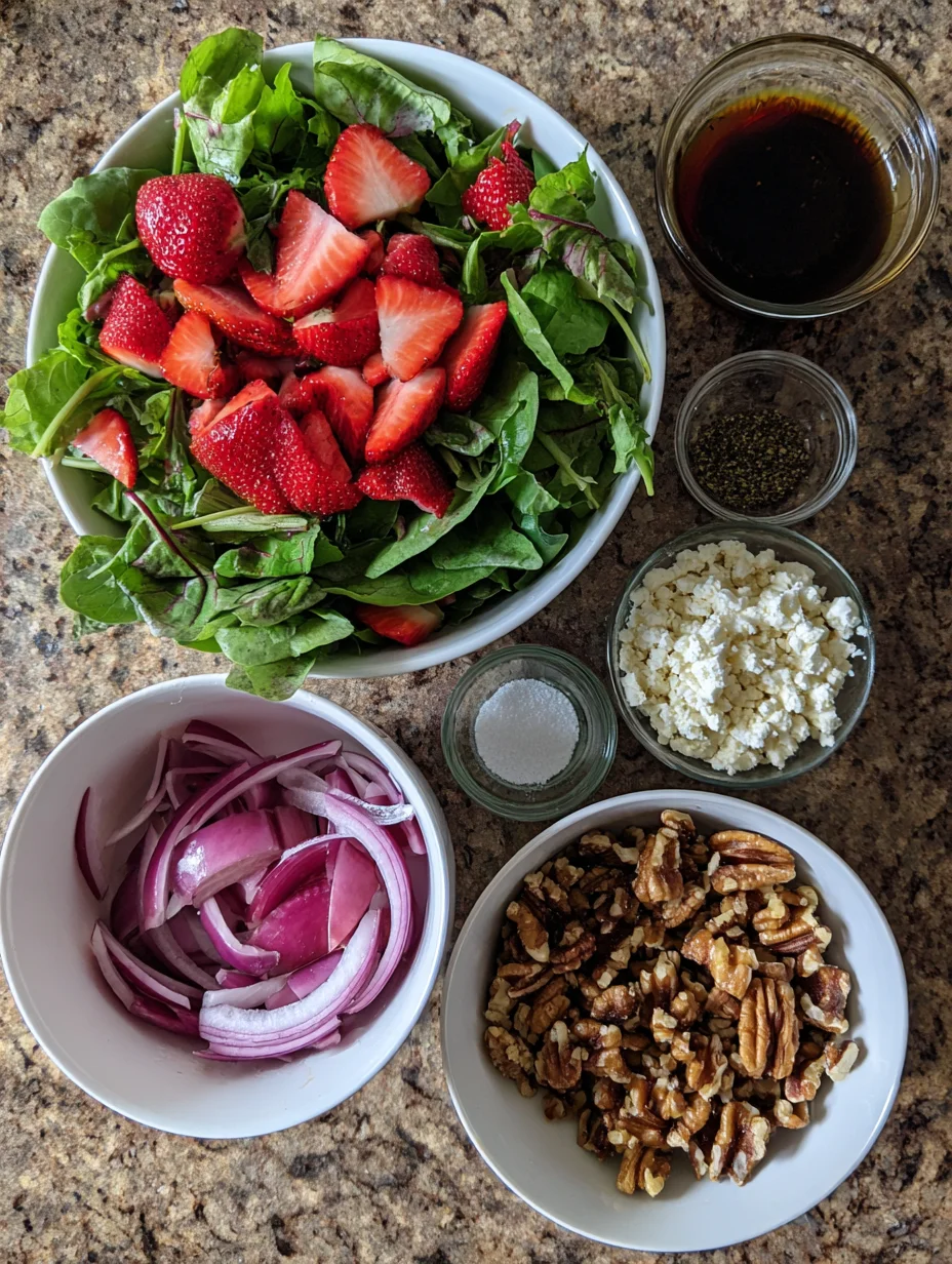 Easter Strawberry Spring Salad