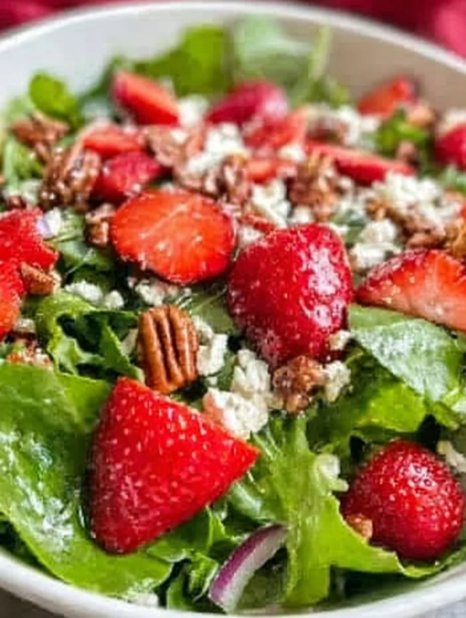 Easter Strawberry Spring Salad