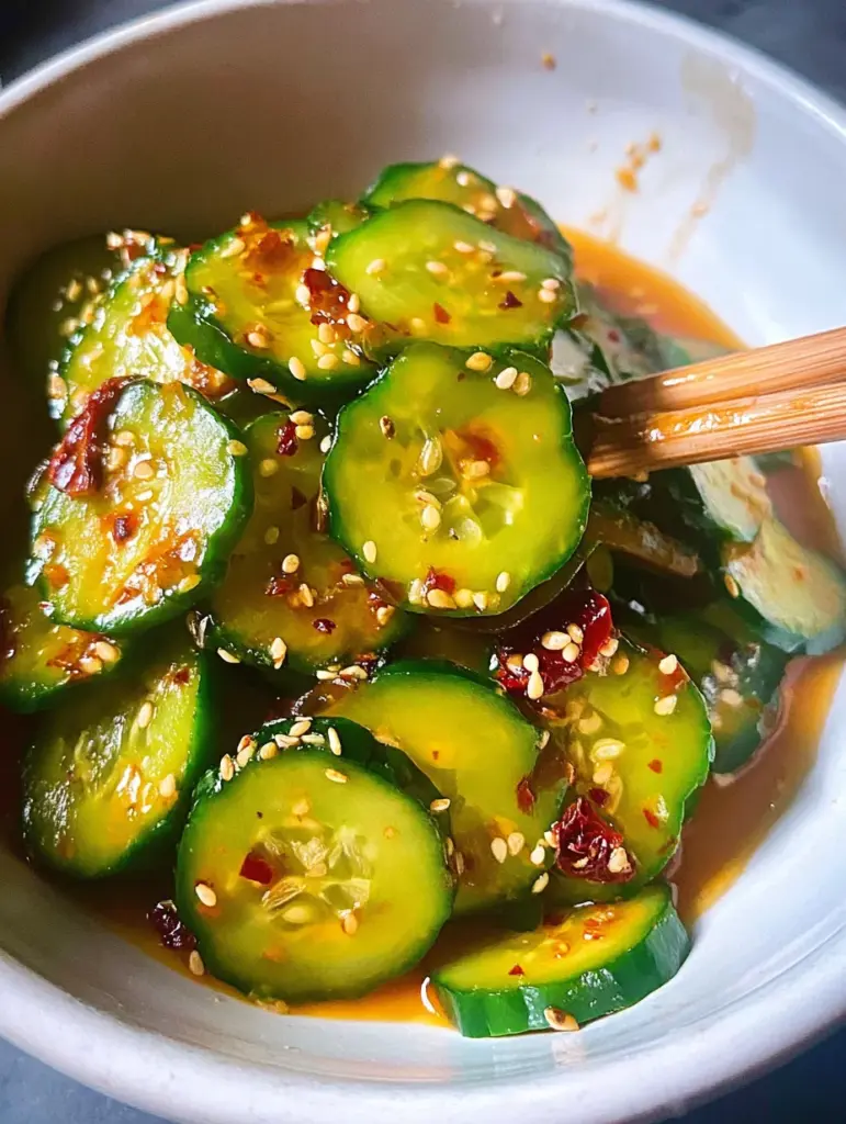 Easy Asian Cucumber Salad