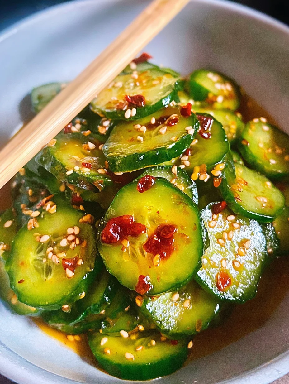 Easy Asian Cucumber Salad