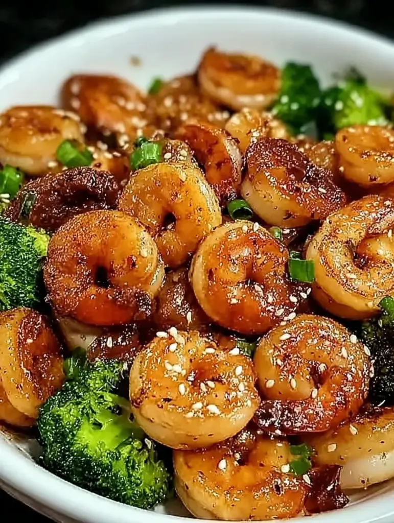 High-Protein Honey Garlic Shrimp