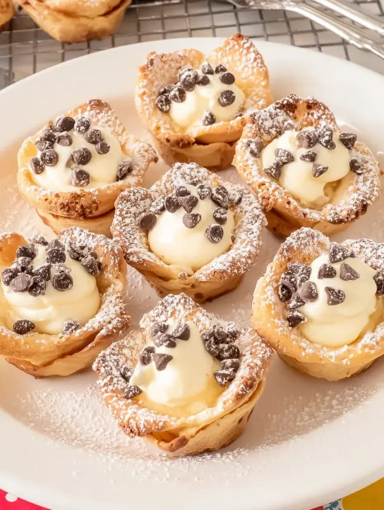 Mini Cannoli Cups