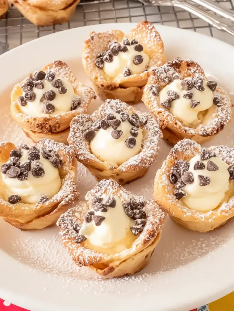 Mini Cannoli Cups