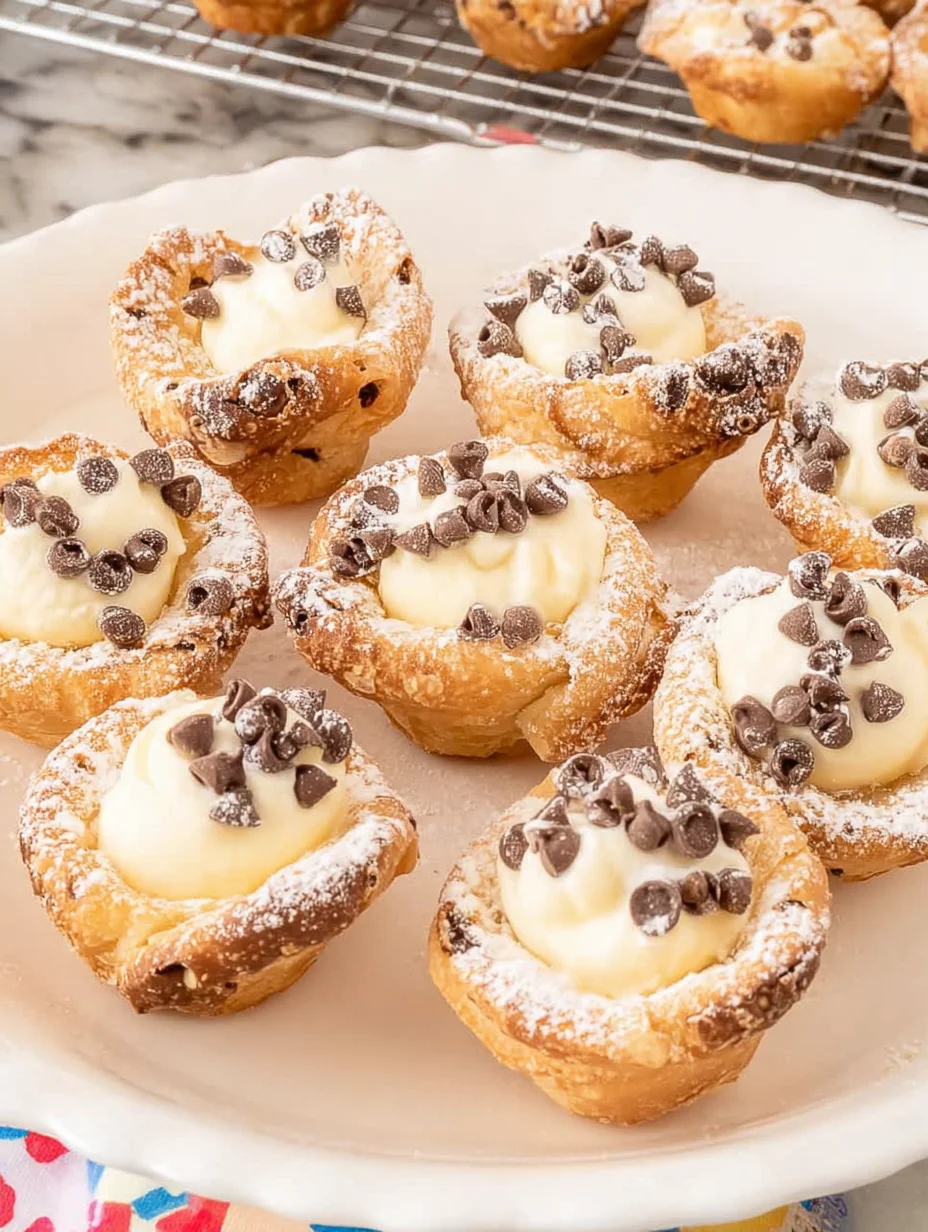Mini Cannoli Cups