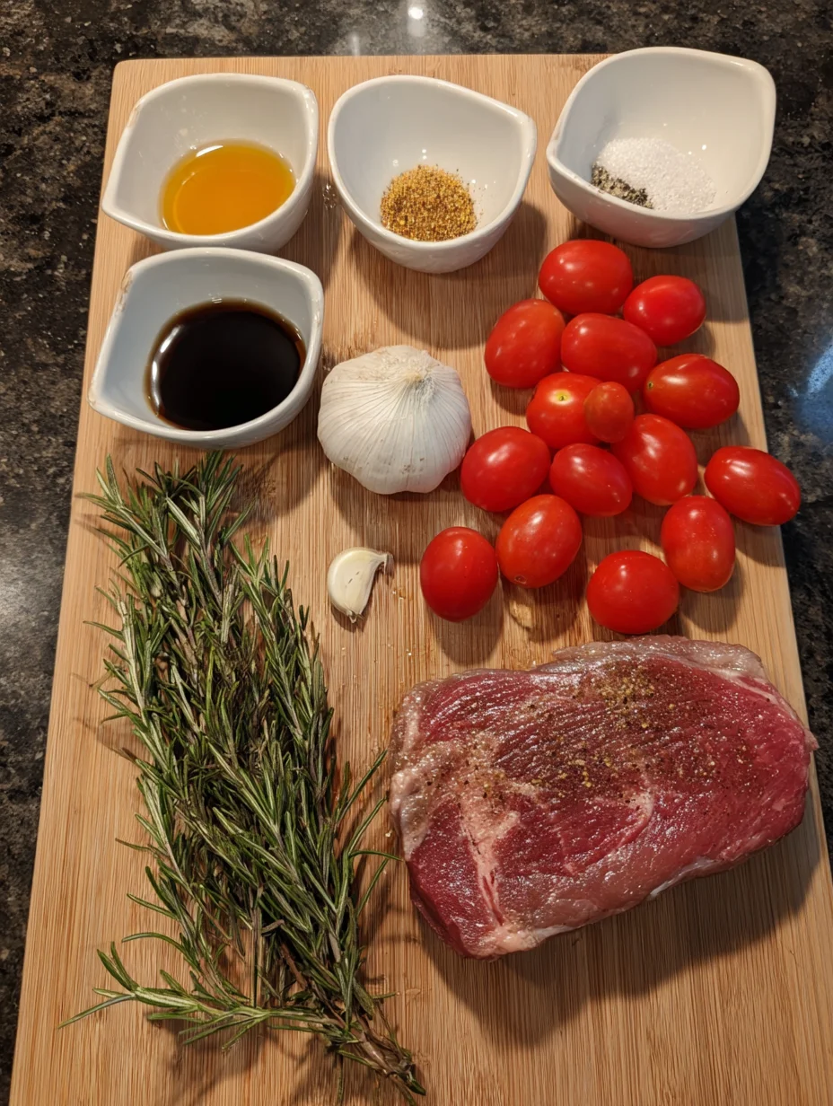 Rosemary Garlic Steak Kebabs