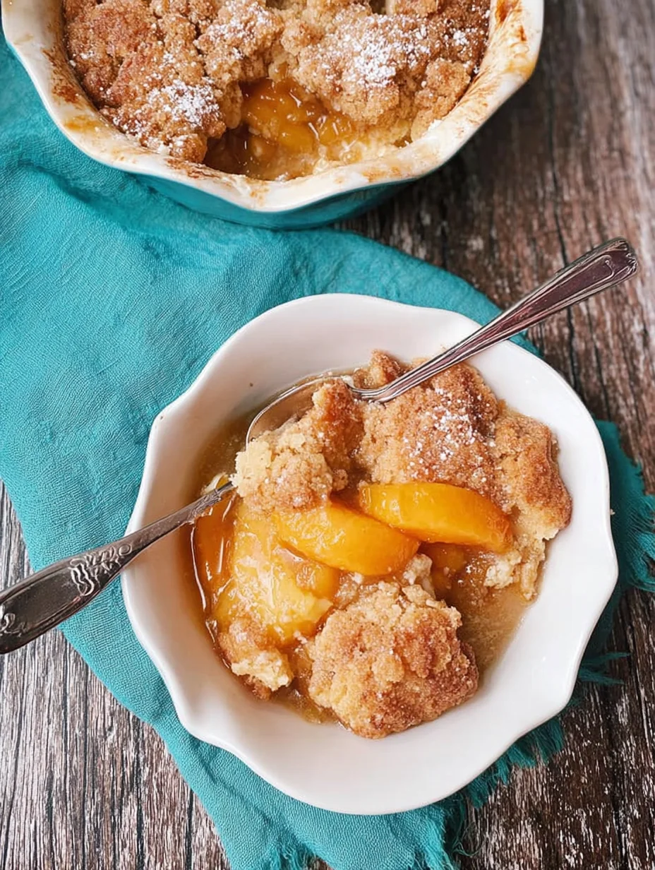 Southern Peach Cobbler