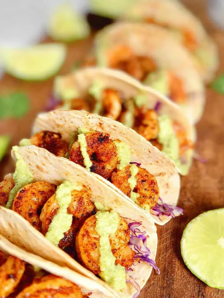 Spicy Shrimp Tacos