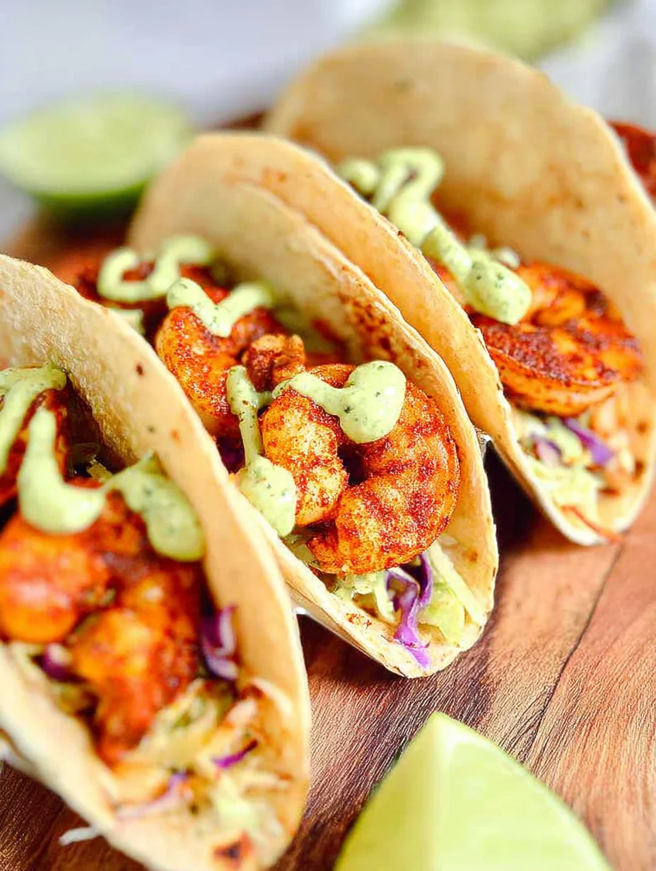 Spicy Shrimp Tacos