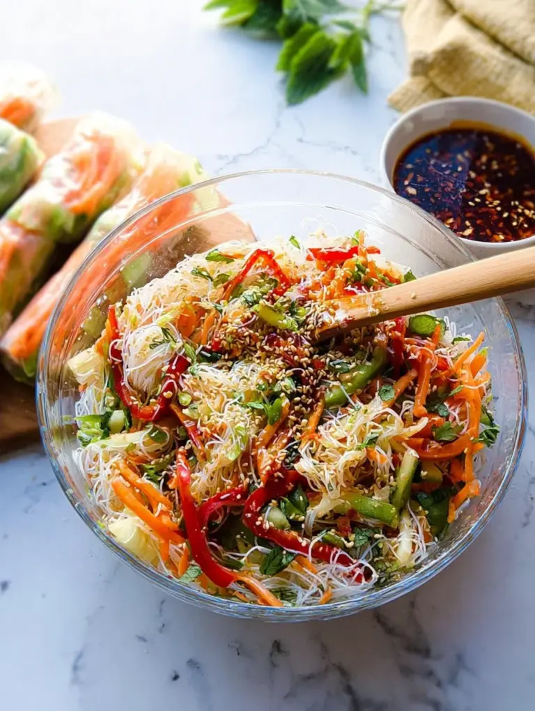 Spring Roll Salad
